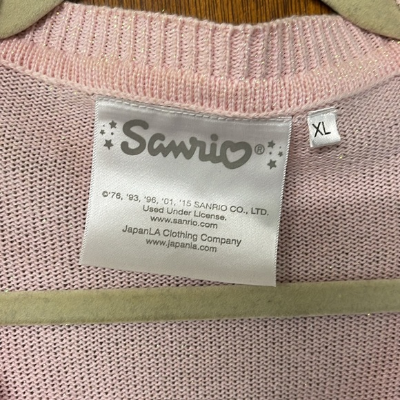 Sanrio JapanLA Glitter Pink Sweater - Picture 3 of 4